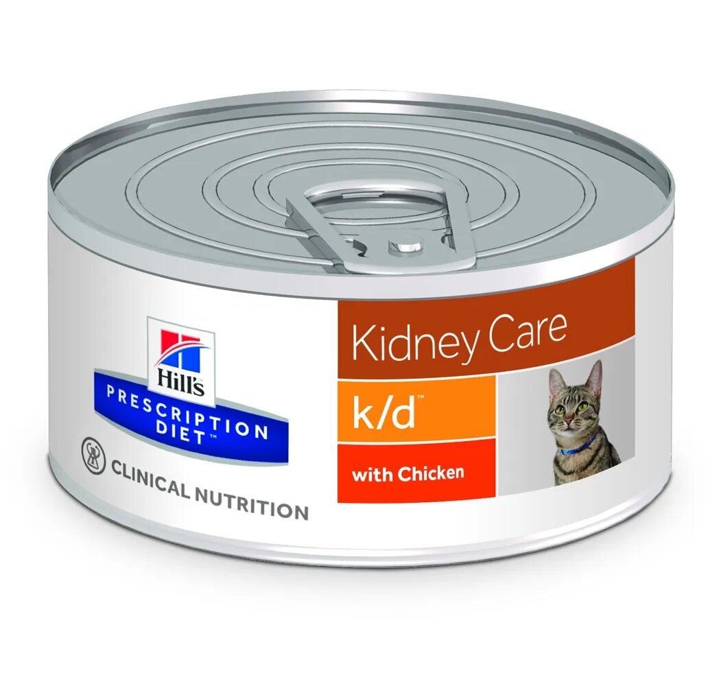 HILL'S Prescription Diet Hill's PD Feline k/d - Afectiuni Renale 156 g
