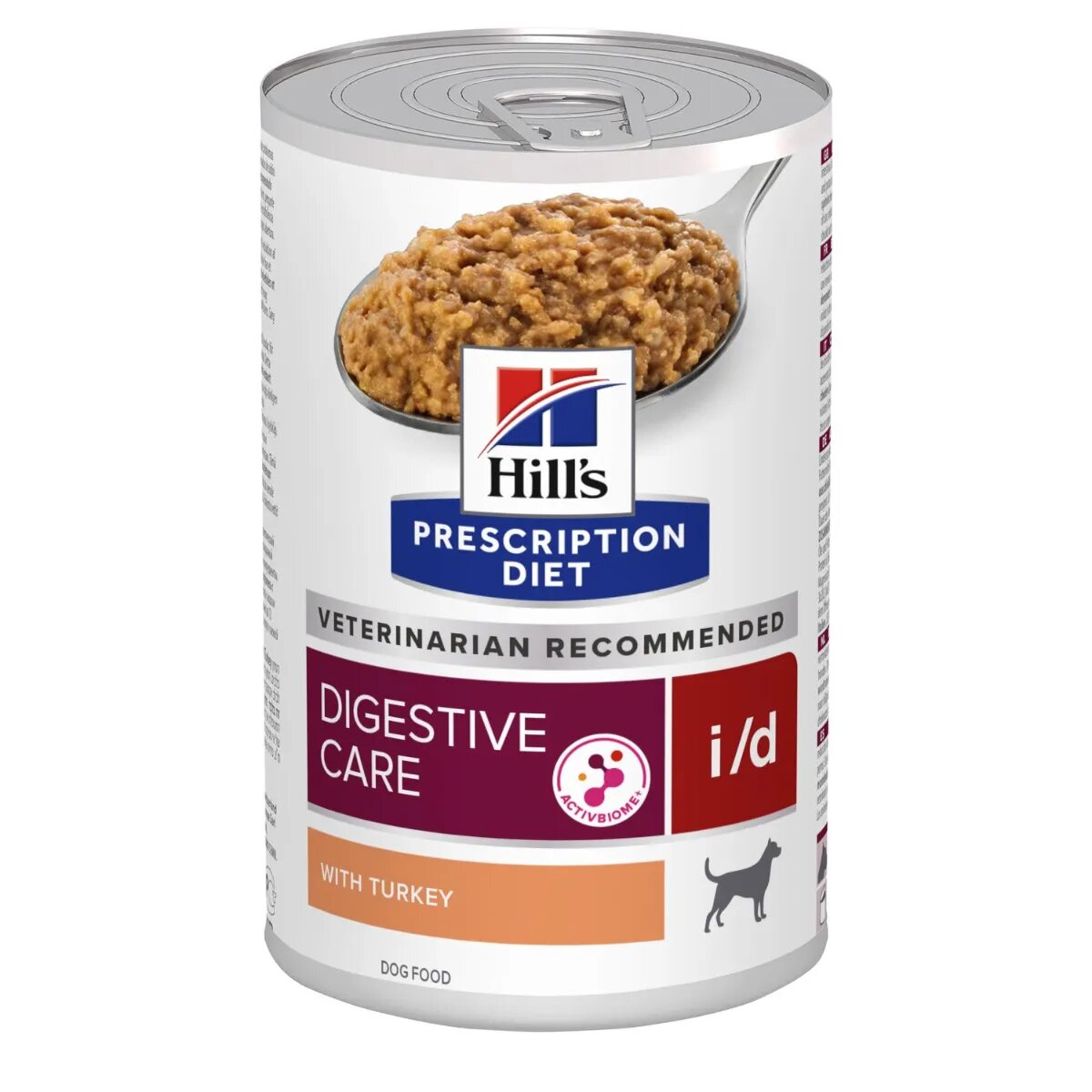 HILL'S Prescription Diet i/d XS-XL Curcan dietă veterinară conservă hrană umedă câini sistem digestiv (pate) 360g