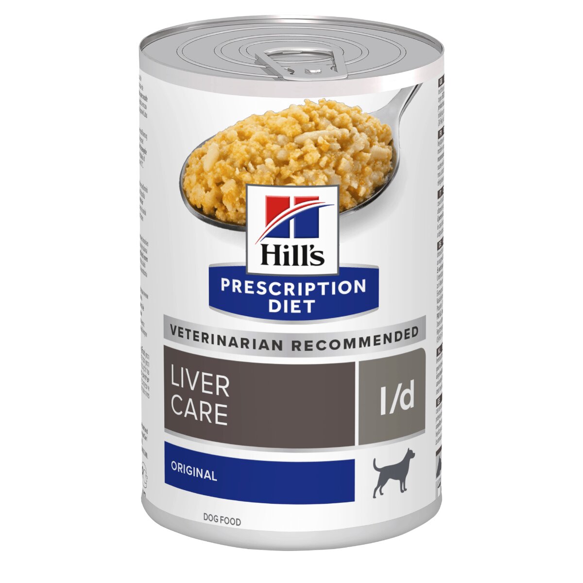 HILL'S Prescription Diet l/d dietă veterinară câini conservă hrană umedă afecțiuni hepatice 370g