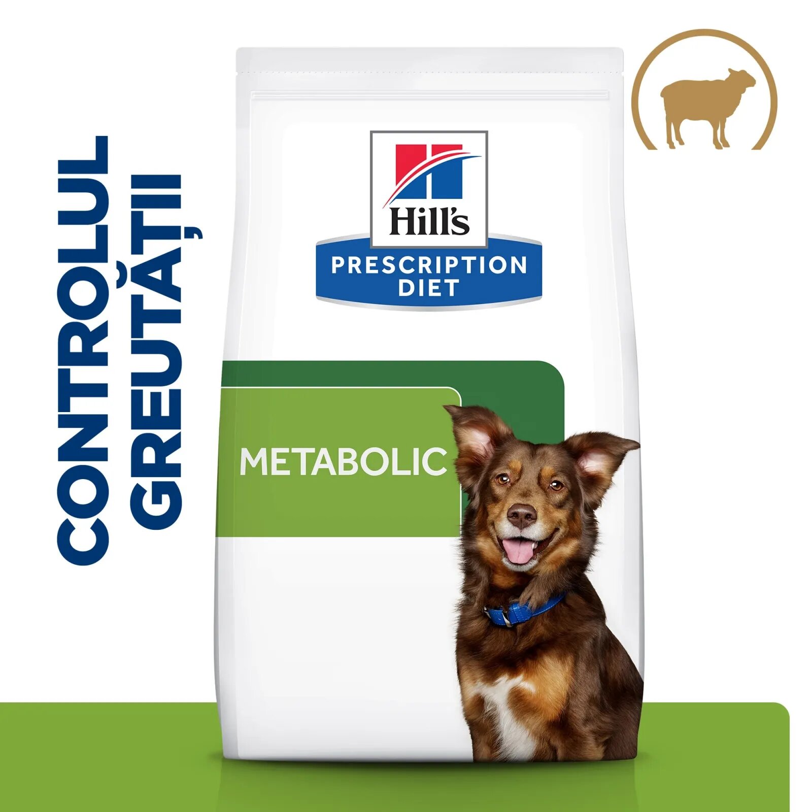 HILL'S Prescription Diet Metabolic Miel cu Orez dietă veterinară câini hrană uscată afecțiuni metabolice (obezitate) Metabolic Miel cu Orez dietă veterinară câini hrană uscată metabolism (obezitate si diabet) 12kg