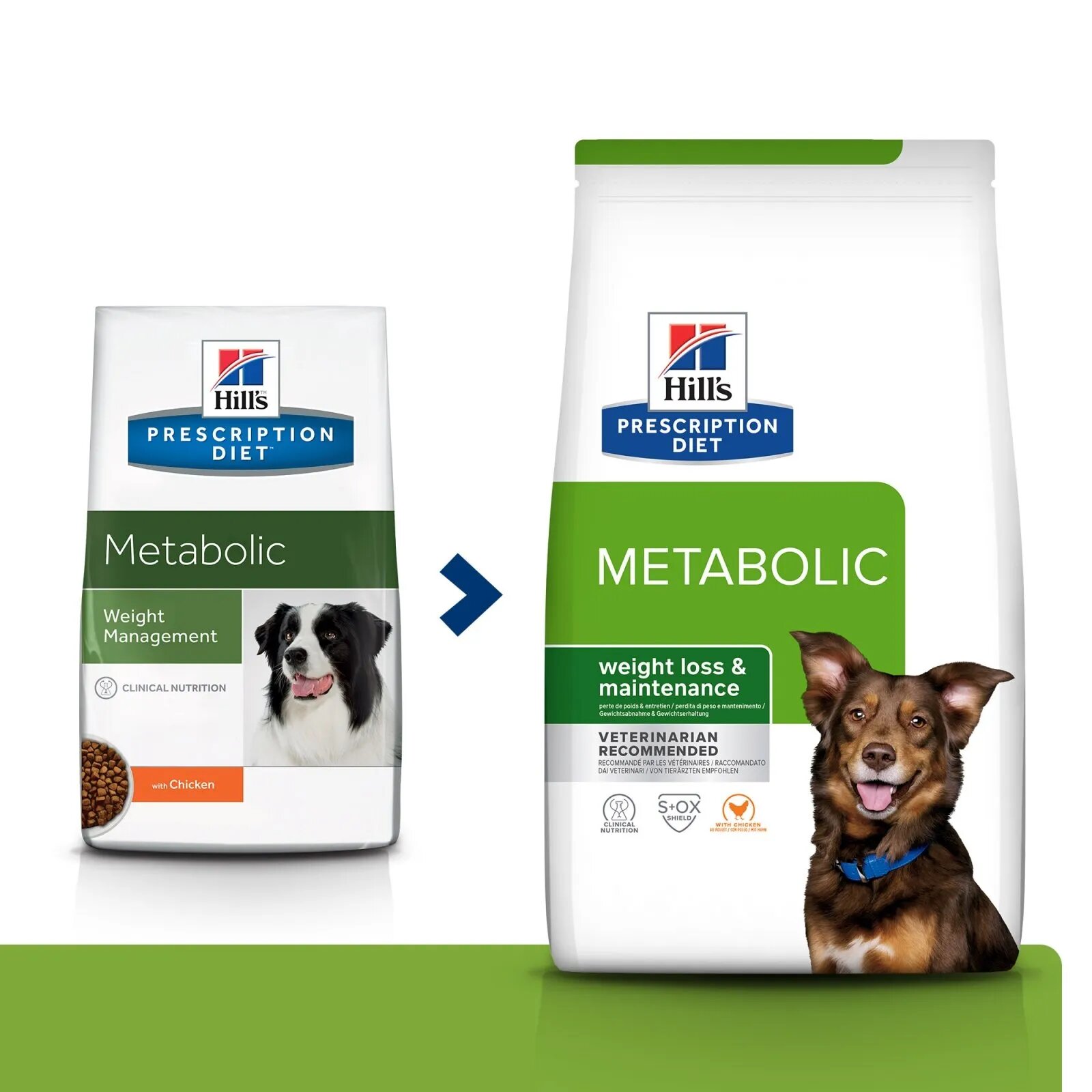 HILL'S Prescription Diet Metabolic Pui dietă veterinară câini hrană uscată afecțiuni metabolice (obezitate) Metabolic Pui dietă veterinară câini hrană uscată metabolism (obezitate si diabet) 1.5kg