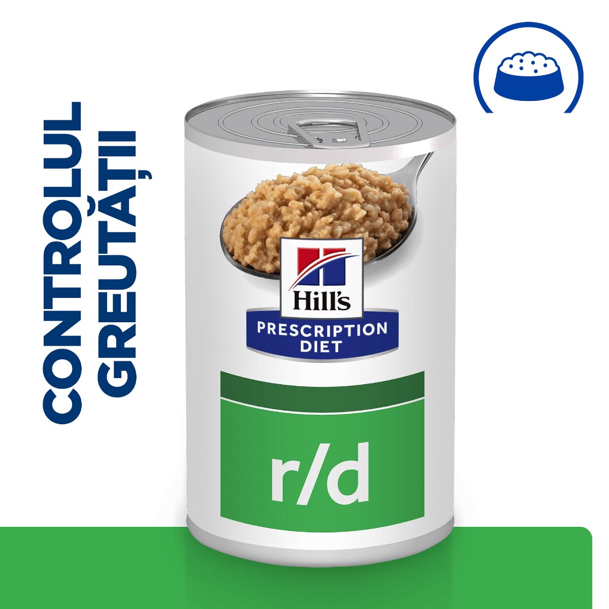 HILL'S Prescription Diet r/d Weight Loss Pui dietă veterinară câini conservă hrană umedă scădere în greutate 350g