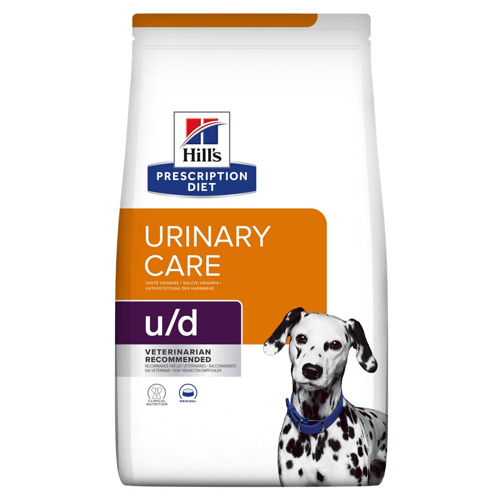 HILL'S Prescription Diet u/d Urinary Care dietă veterinară câini hrană uscată afecțiuni urinare u/d Urinary Care dietă veterinară câini hrană uscată sistem urinar 10kg