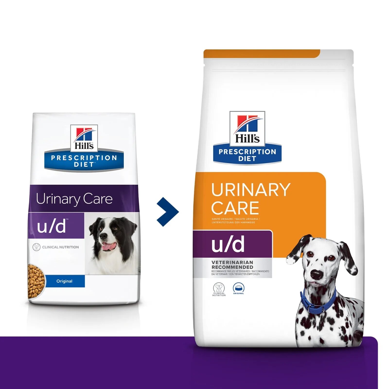 HILL'S Prescription Diet u/d Urinary Care dietă veterinară câini hrană uscată afecțiuni urinare u/d Urinary Care dietă veterinară câini hrană uscată sistem urinar 4kg
