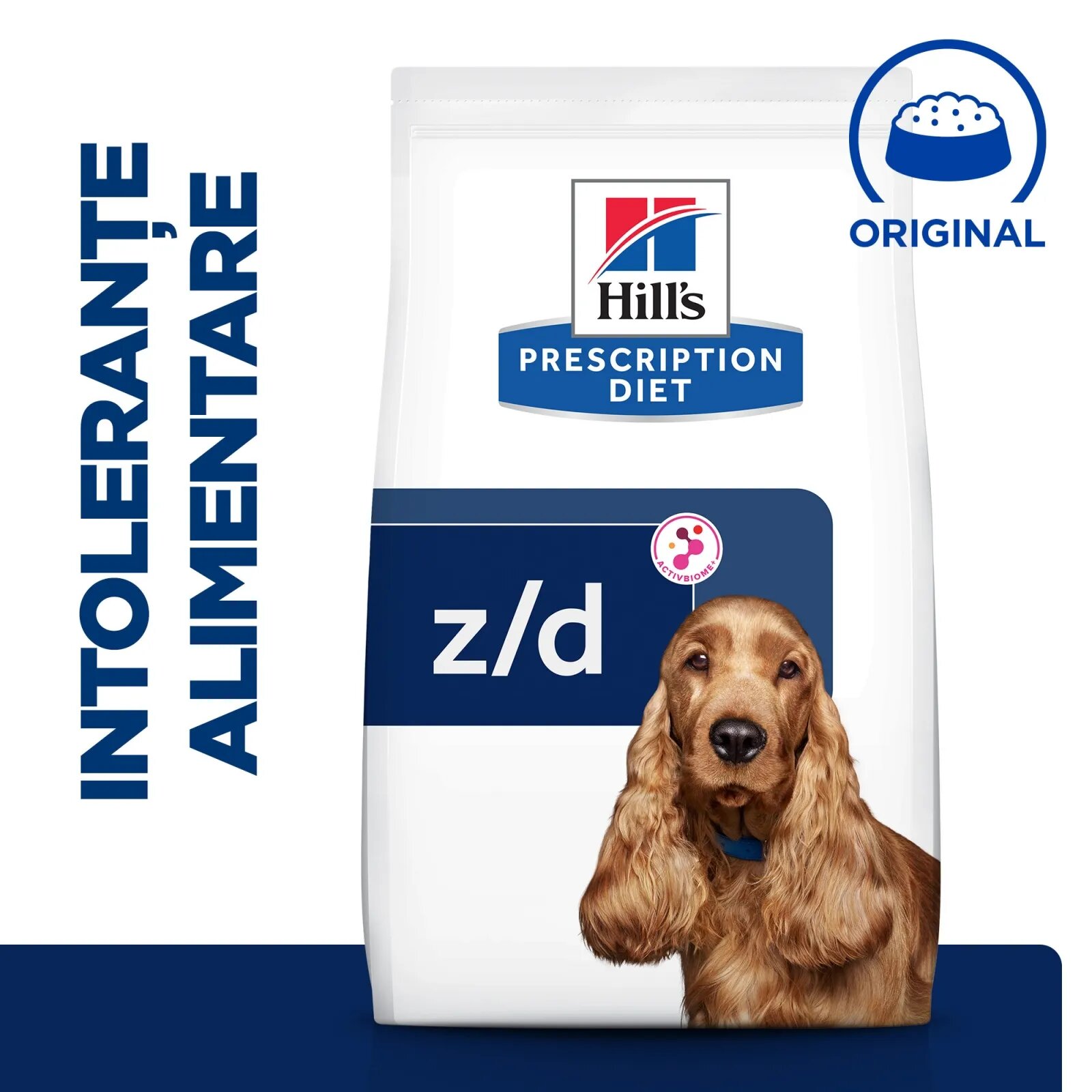 HILL'S Prescription Diet z/d Food Sensitivities dietă veterinară câini hrană uscată afecțiuni dermatologice și digestive z/d Food Sensitivities dietă veterinară câini hrană uscată piele & blana sistem digestiv 3kg