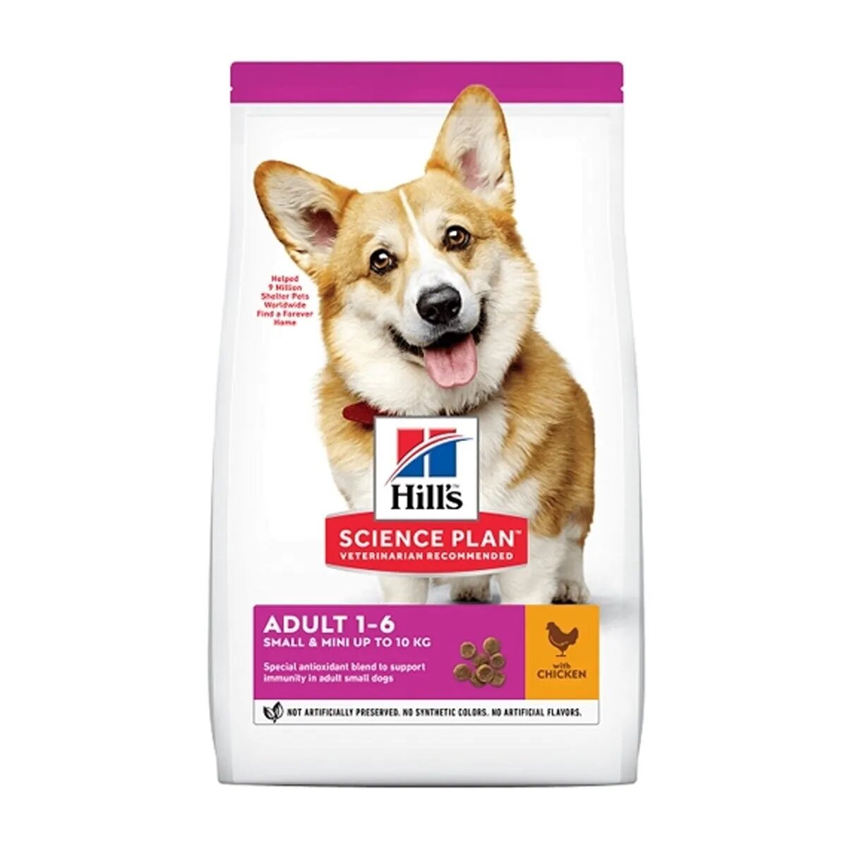 HILL'S Science Plan Adult Small&Mini XS-S Pui hrană uscată câini Hill's SP Canine Adult Small & Mini cu Pui 6 Kg