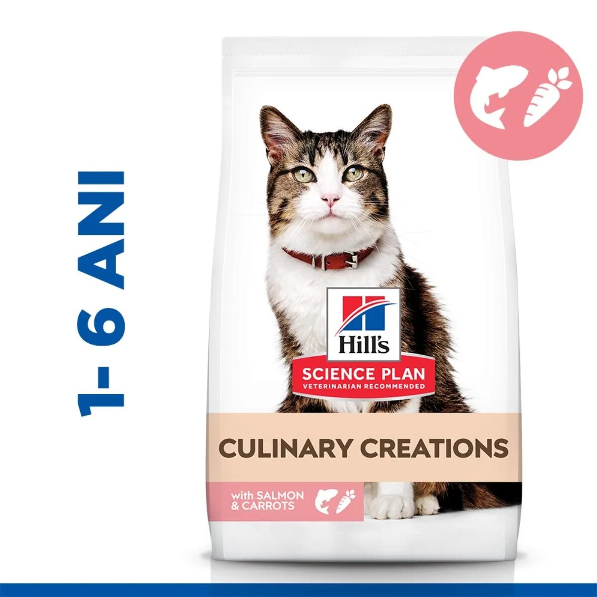 HILL'S Science Plan Culinary Creations Somon și Morcov hrană uscată pisici 10kg