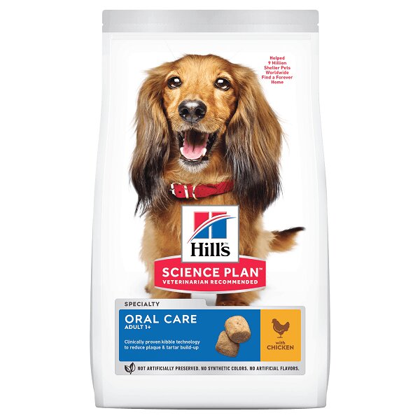 HILL'S Science Plan Hill's SP Adult Oral Care hrana uscata pentru caini Hill's SP Canine Adult Oral Care Pui 12 Kg