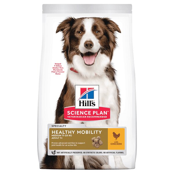 HILL'S Science Plan Hill's SP Canine Adult Healthy Mobility Medium 14 Kg