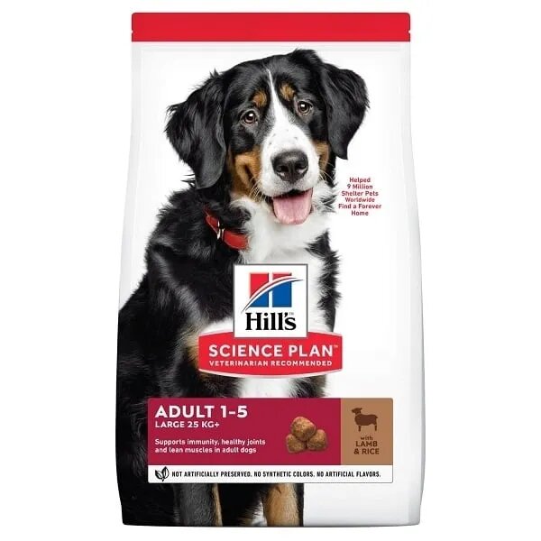 HILL'S Science Plan Hill's SP Canine Adult Large Breed Lamb & Rice 14 Kg
