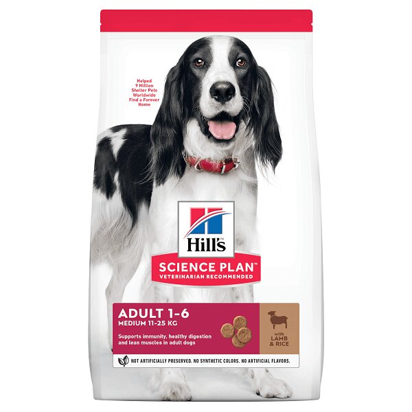HILL'S Science Plan Hill's SP Canine Adult Medium Lamb&Rice 14 Kg