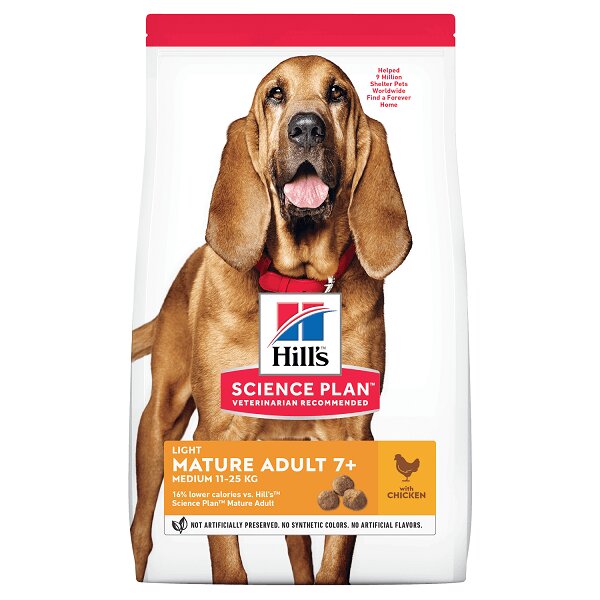 HILL'S Science Plan Hill's SP Canine Mature Light Medium Pui 14 Kg