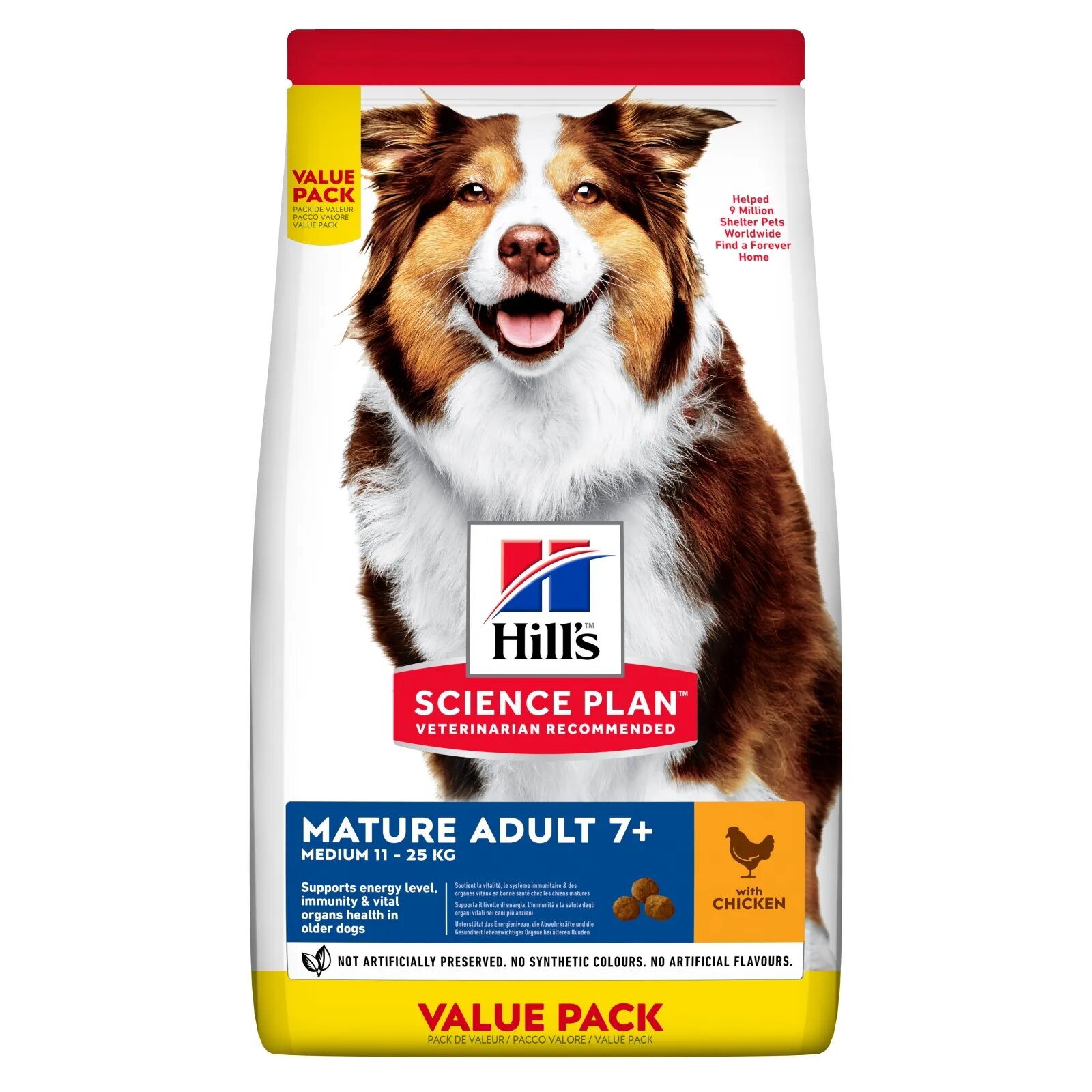 HILL'S Science Plan Hill's SP Canine Mature Medium Pui Value Pack 18 Kg