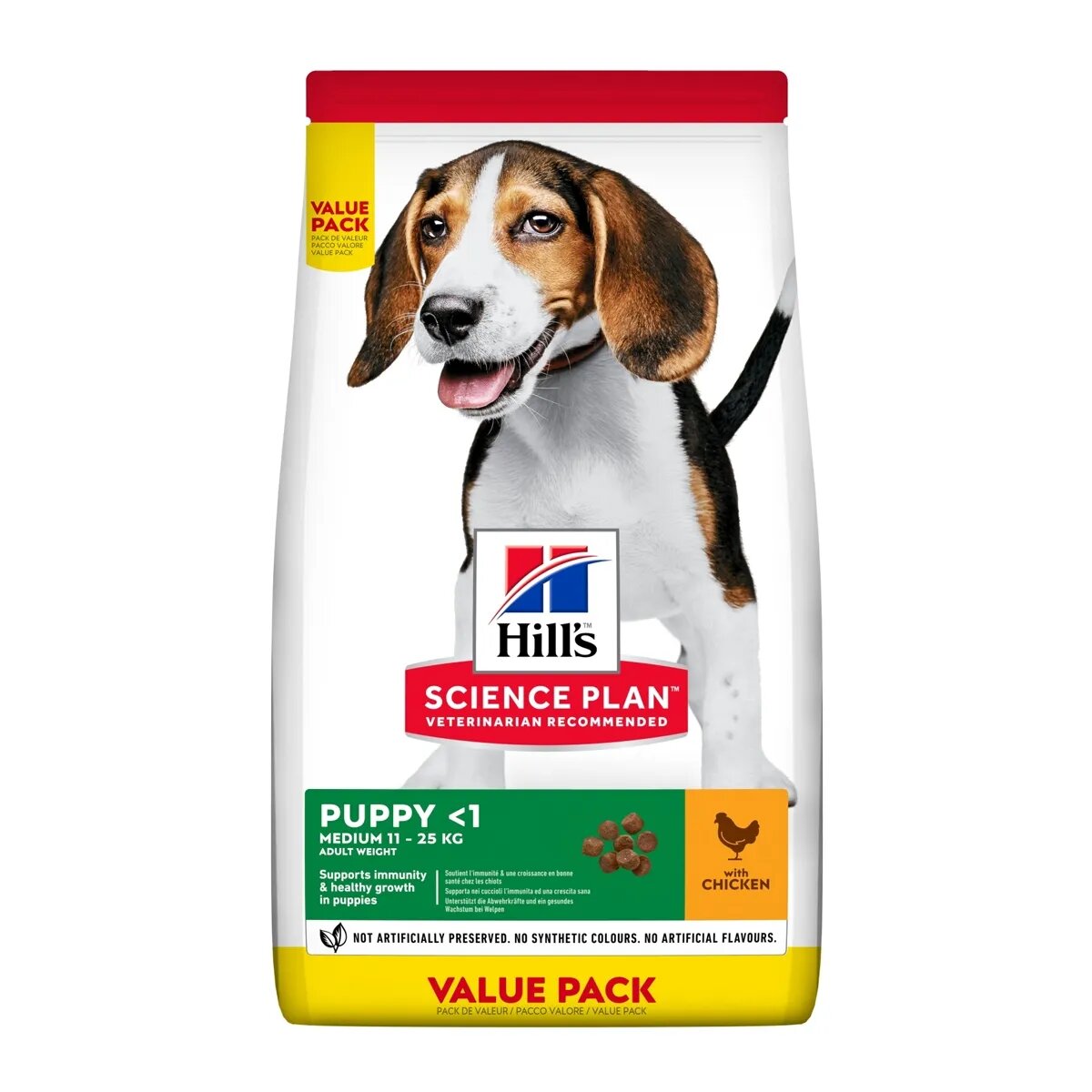 HILL'S Science Plan Hill's SP Canine Puppy Medium Pui Value Pack 18 Kg