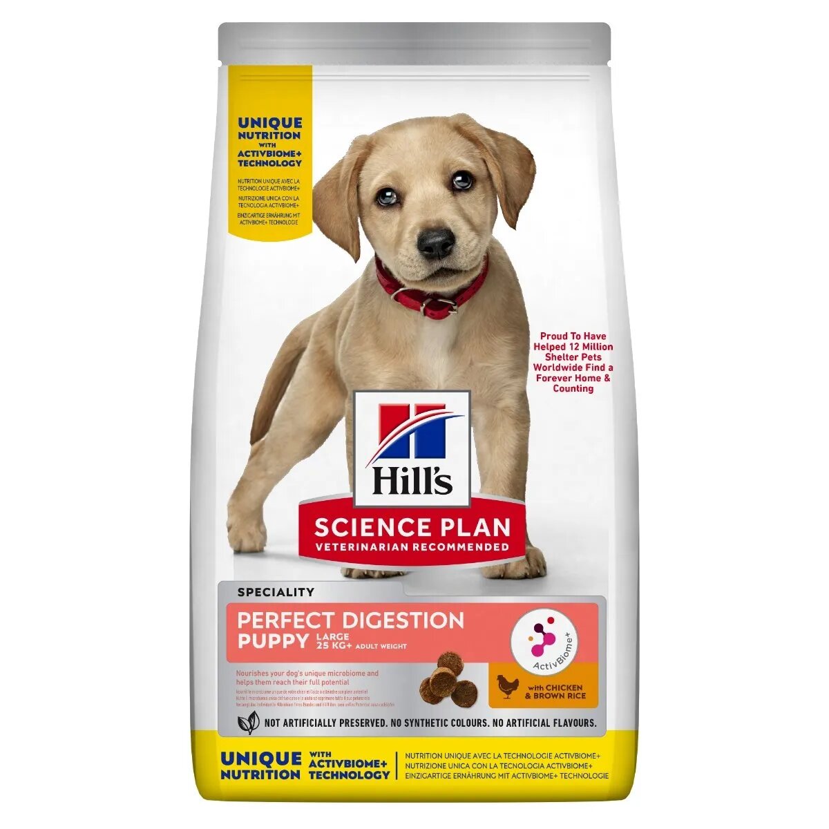 HILL'S Science Plan Perfect Digestion Puppy L-XL hrană uscată câini junior sistem digestiv 2.5kg