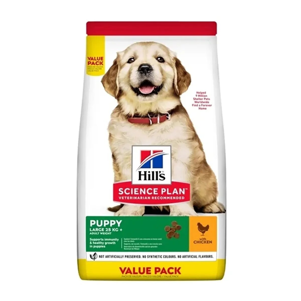 HILL'S Science Plan Puppy L Pui hrană uscată câini junior Hill's SP Canine Puppy Large Breed Pui Value Pack 16 Kg