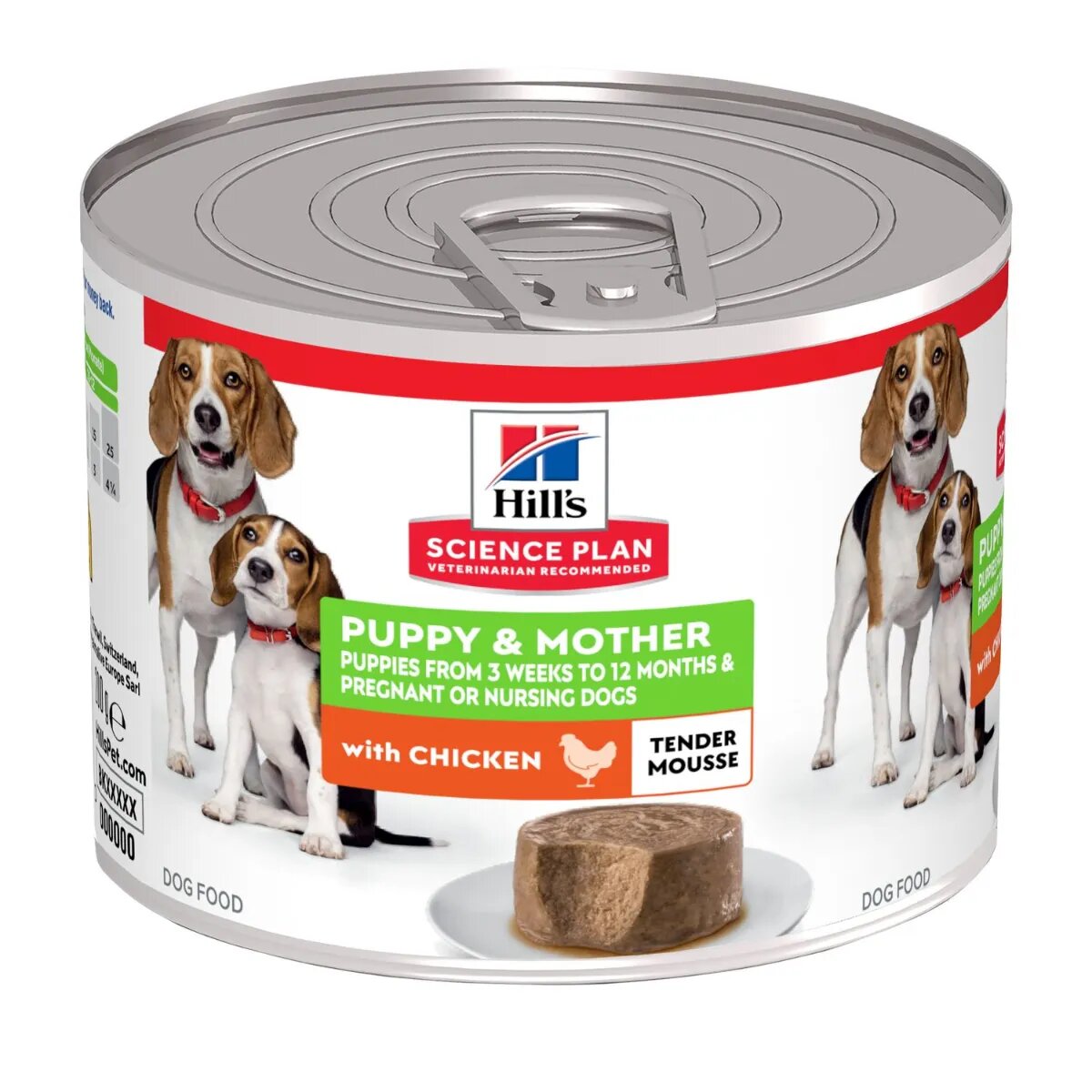 HILL'S Science Plan Puppy & Mother XS-XL Pui conservă hrană umedă câini junior (mousse) 200g