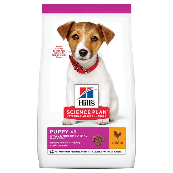 HILL'S Science Plan Puppy XS-S Pui hrană uscată câini junior Hill's SP Canine Puppy Small & Mini Pui 3 Kg
