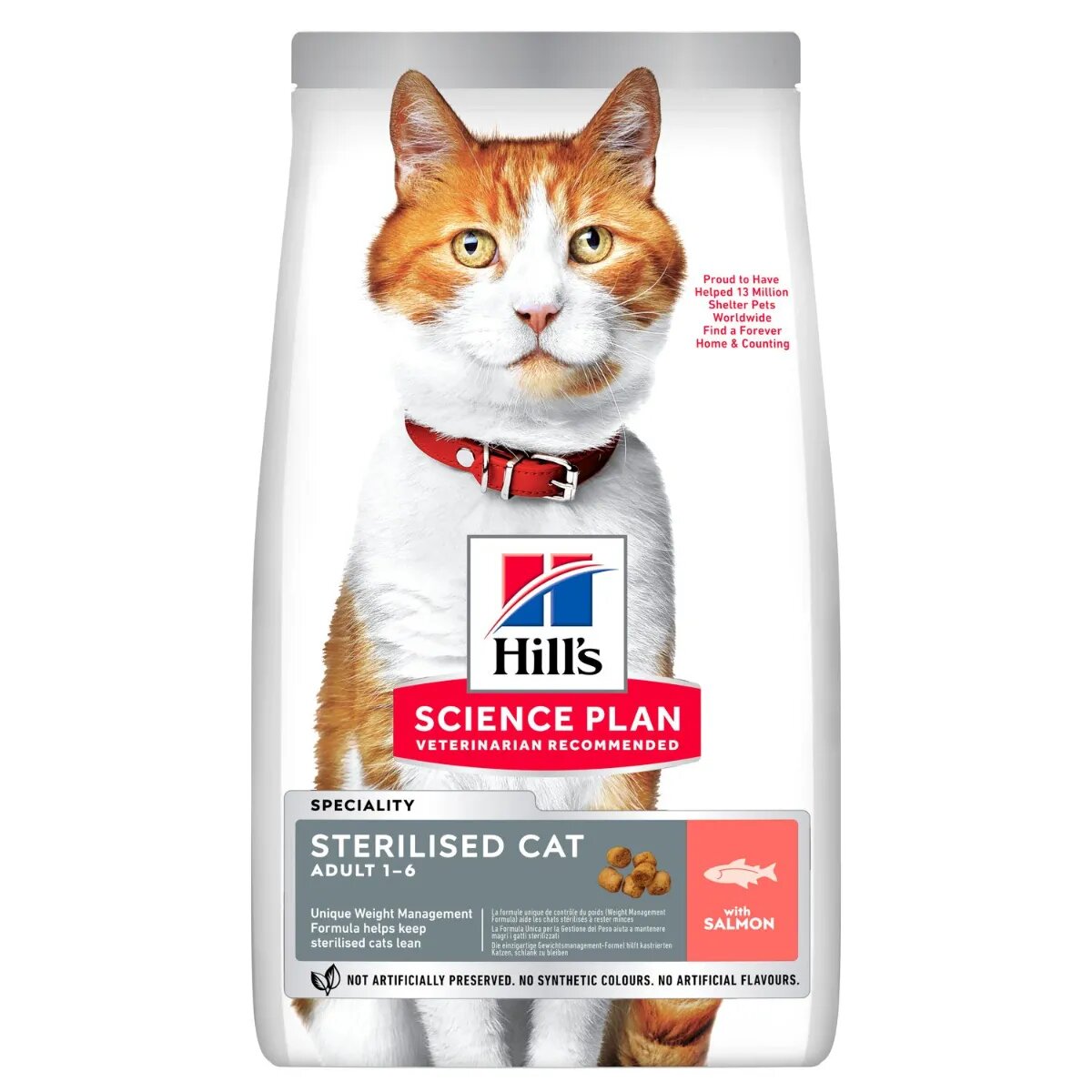 HILL'S Science Plan Sterilised Somon hrană uscată pisici sterilizate 15kg