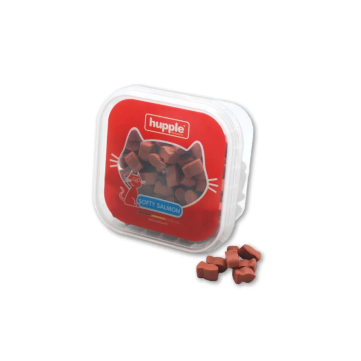 Hupple Softy Somon cutie recompense pisici 80g