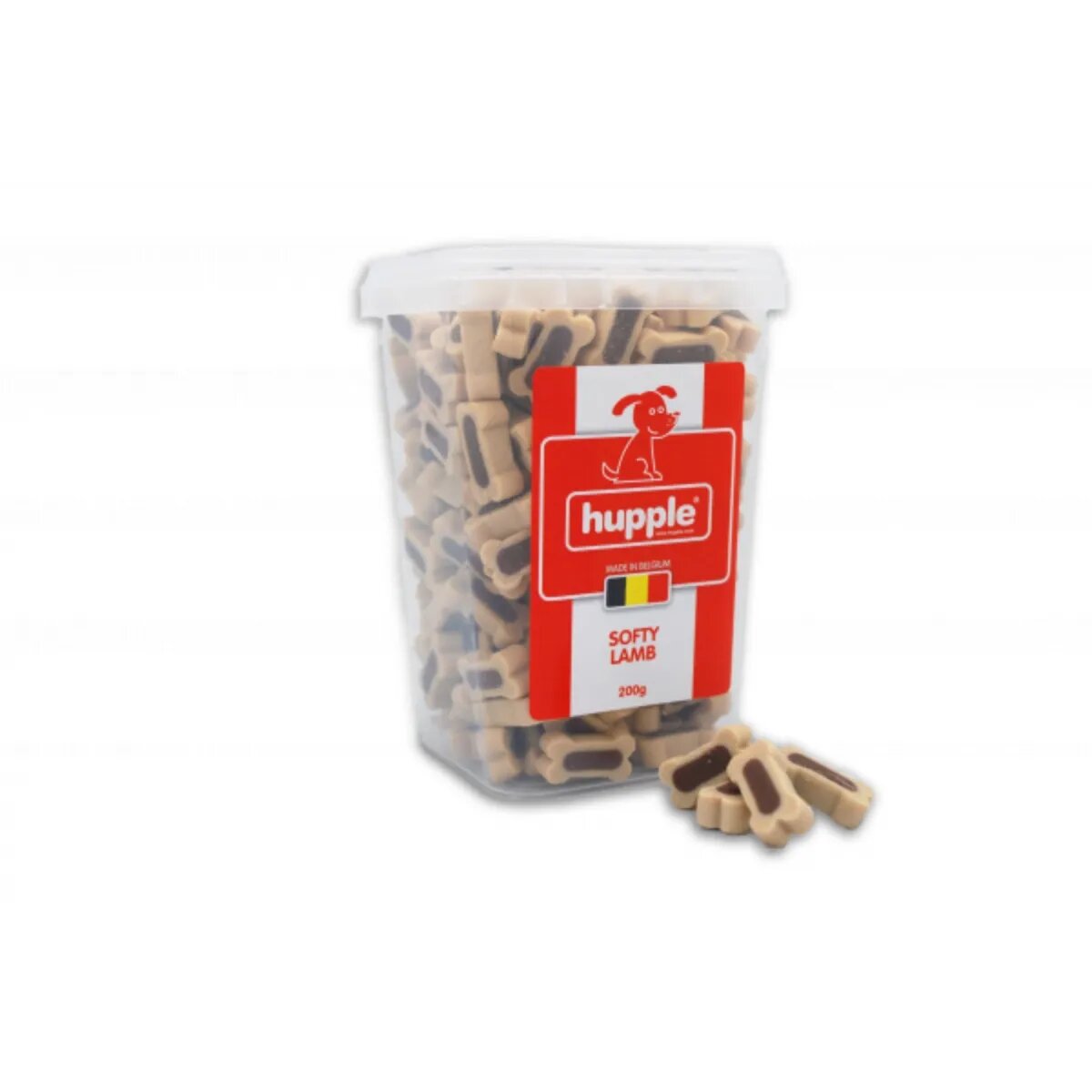 Hupple Softy XS-XL Miel cutie recompense câini 200g