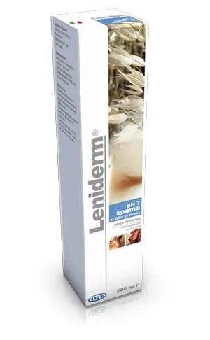 ICF Leniderm spumă câini fără clătire calmantă neparfumată flacon 200ml