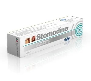 ICF Stomodine Antiseptic gel igienă orală câini și pisici anti-tartru antibacterian / antifungic tub sensibilități dentare 30ml