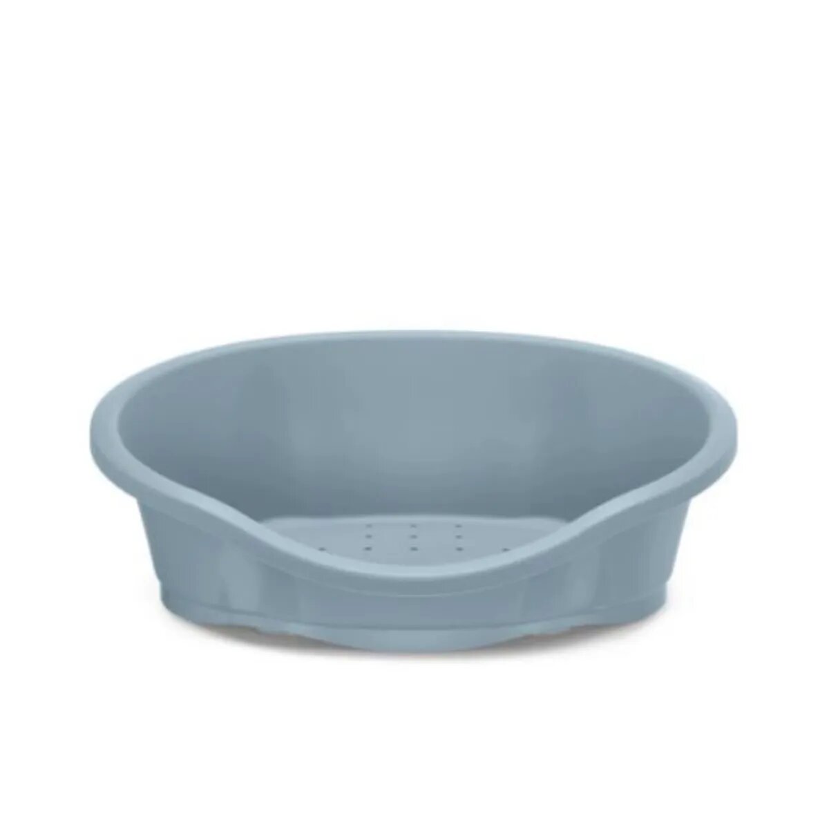 Imac Dido coș rotundă câini plastic antiderapant albastru ⌀50cm