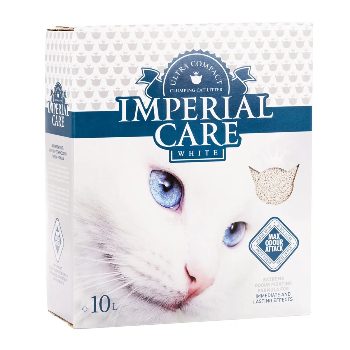 Imperial Care Iasomie așternut igienic pisici granule bentonită aglomerant fără praf 10l