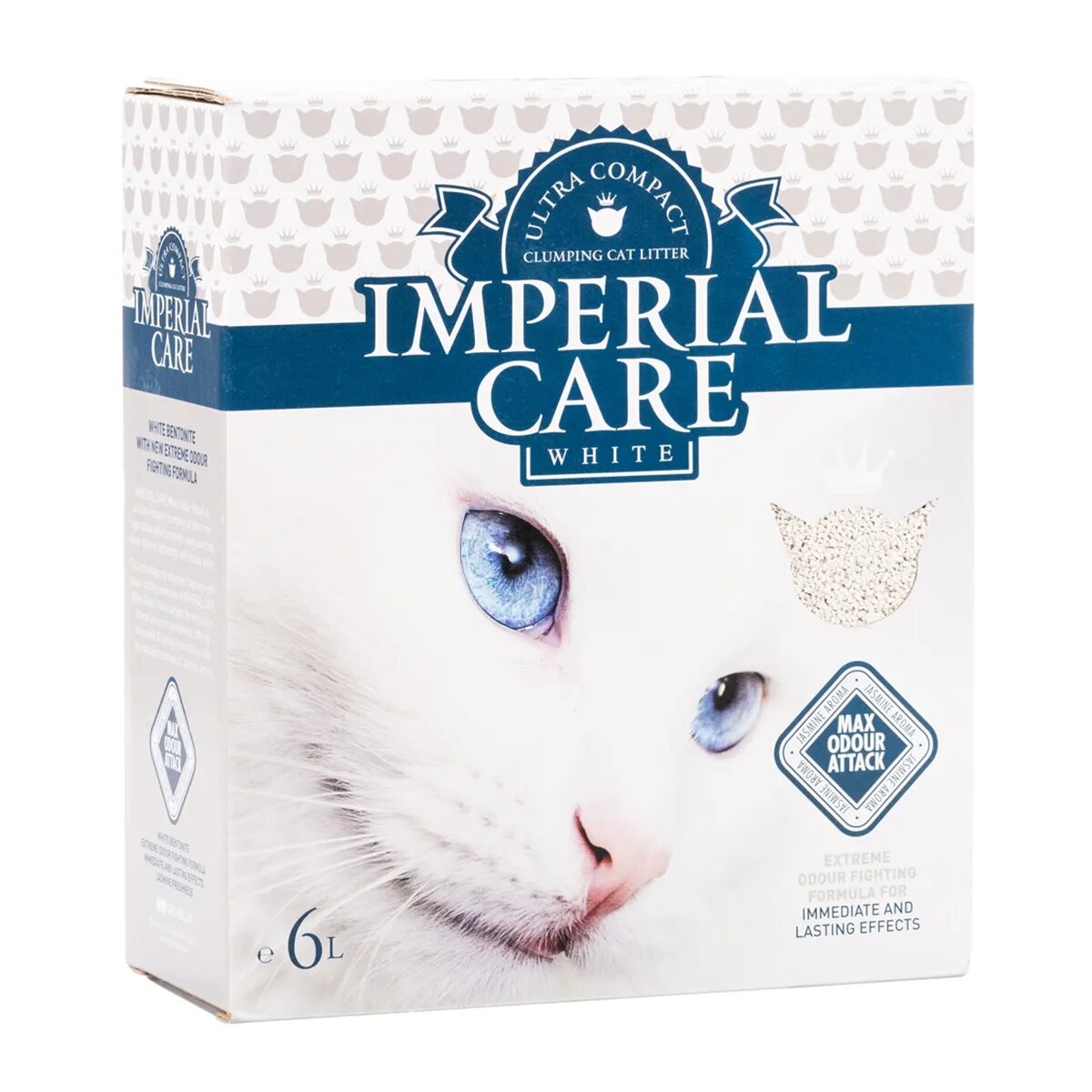 Imperial Care Iasomie așternut igienic pisici granule bentonită aglomerant fără praf 6l