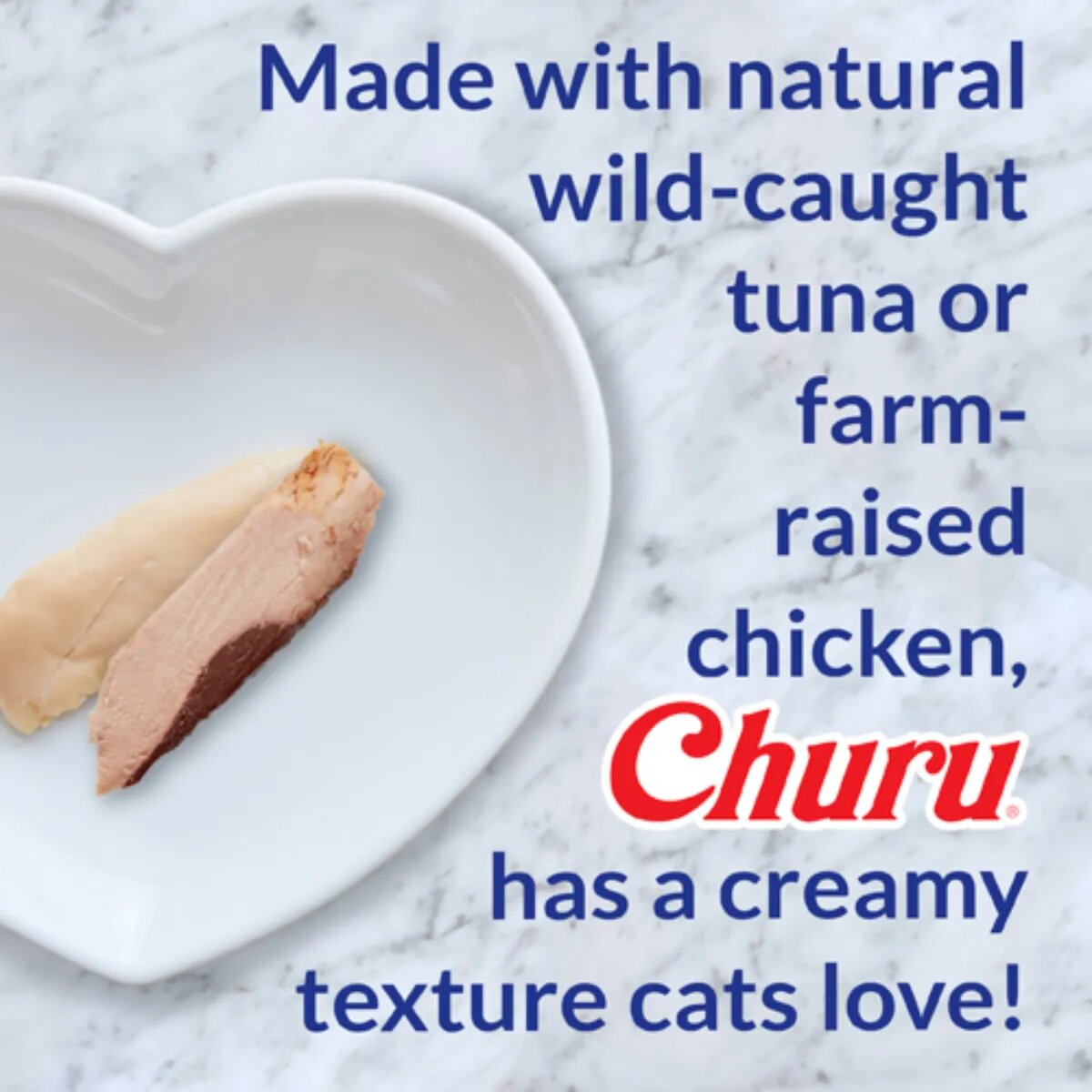 Inaba Churu Creamy Kitten Varieties Pui și Ton cutie recompense fără cereale pisici junior (piure) 280g