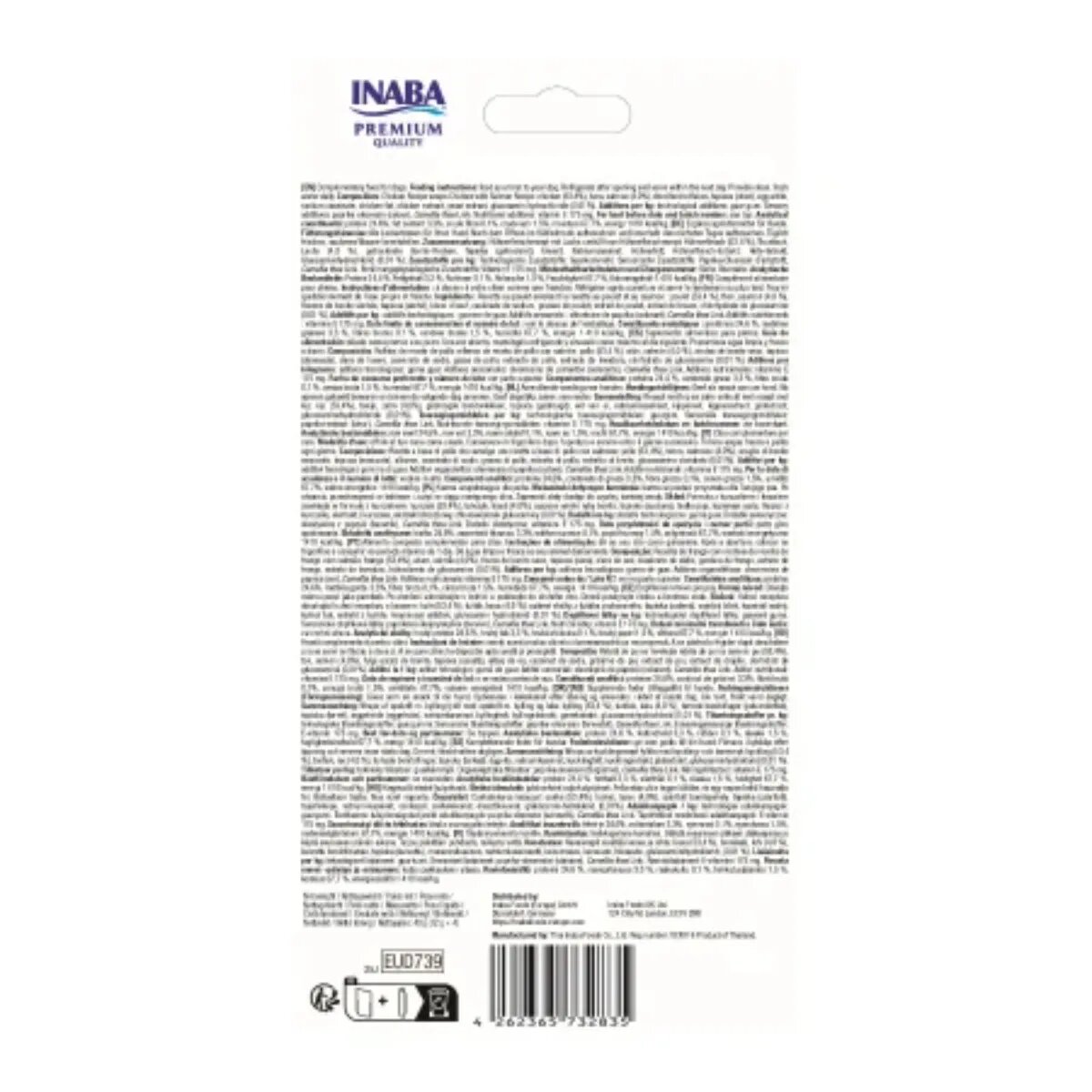 Inaba Churu Rolls Joint Support XS-XL Pui și Somon punguță recompense funcționale fără cereale câini sistem articular 48g
