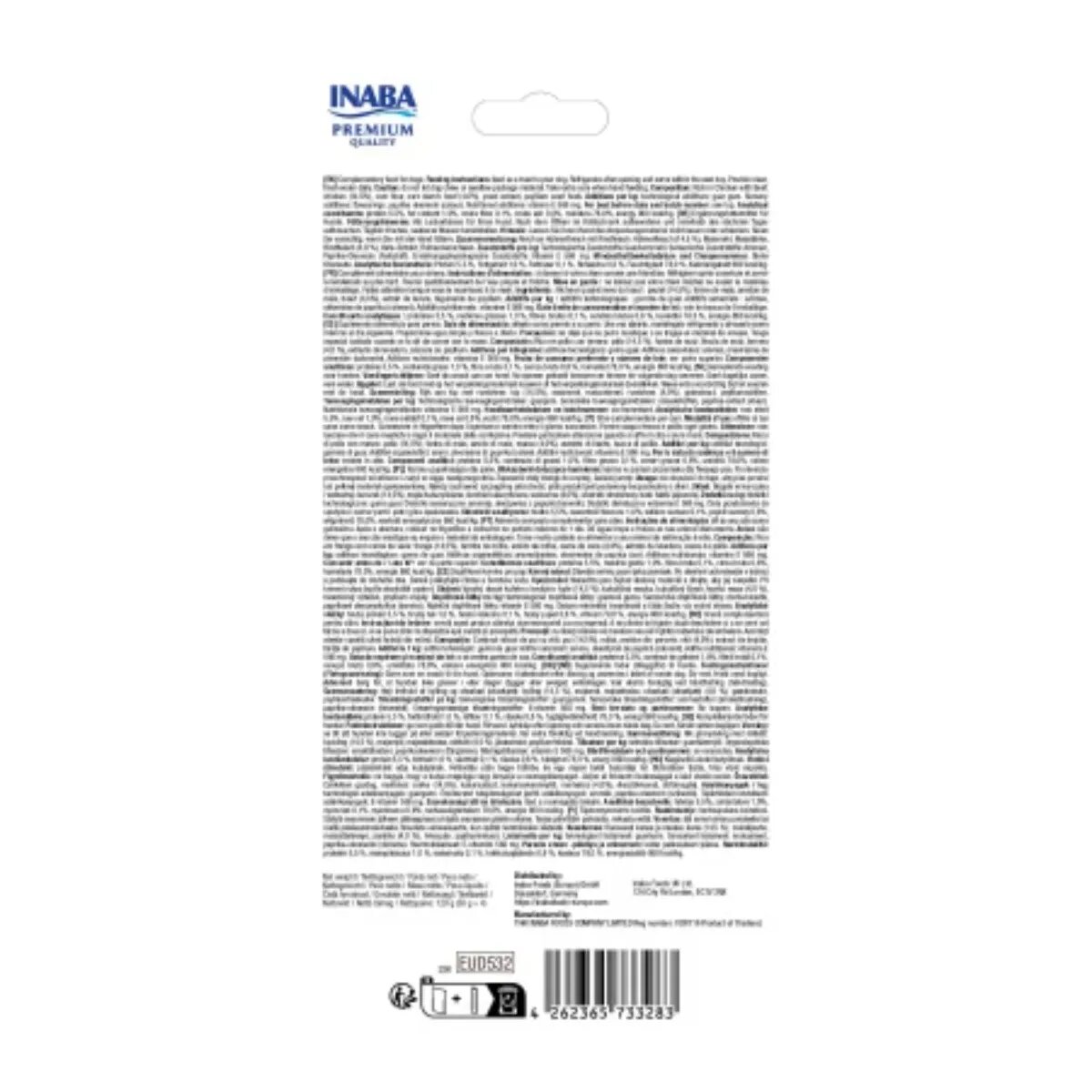 Inaba Churu Terrine Medium M Pui și Vită punguță recompense câini 60g