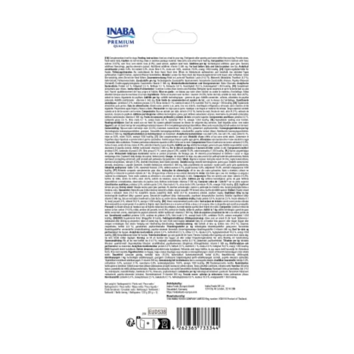 Inaba Churu Terrine Medium M Somon și Ton punguță recompense câini 60g