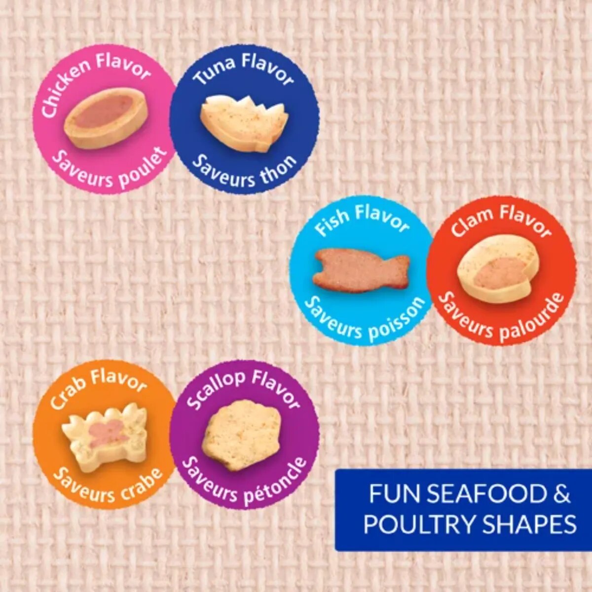 Inaba Juicy Bites Scoici și Crab plic recompense fără cereale pisici 33.9g
