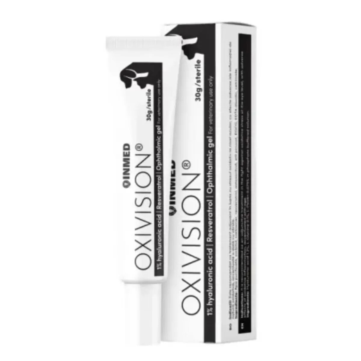 Inmed Oxivision supliment oftalmic câini și pisici gel Oxivision XS-XL supliment oftalmic câini și pisici tub 30g gel