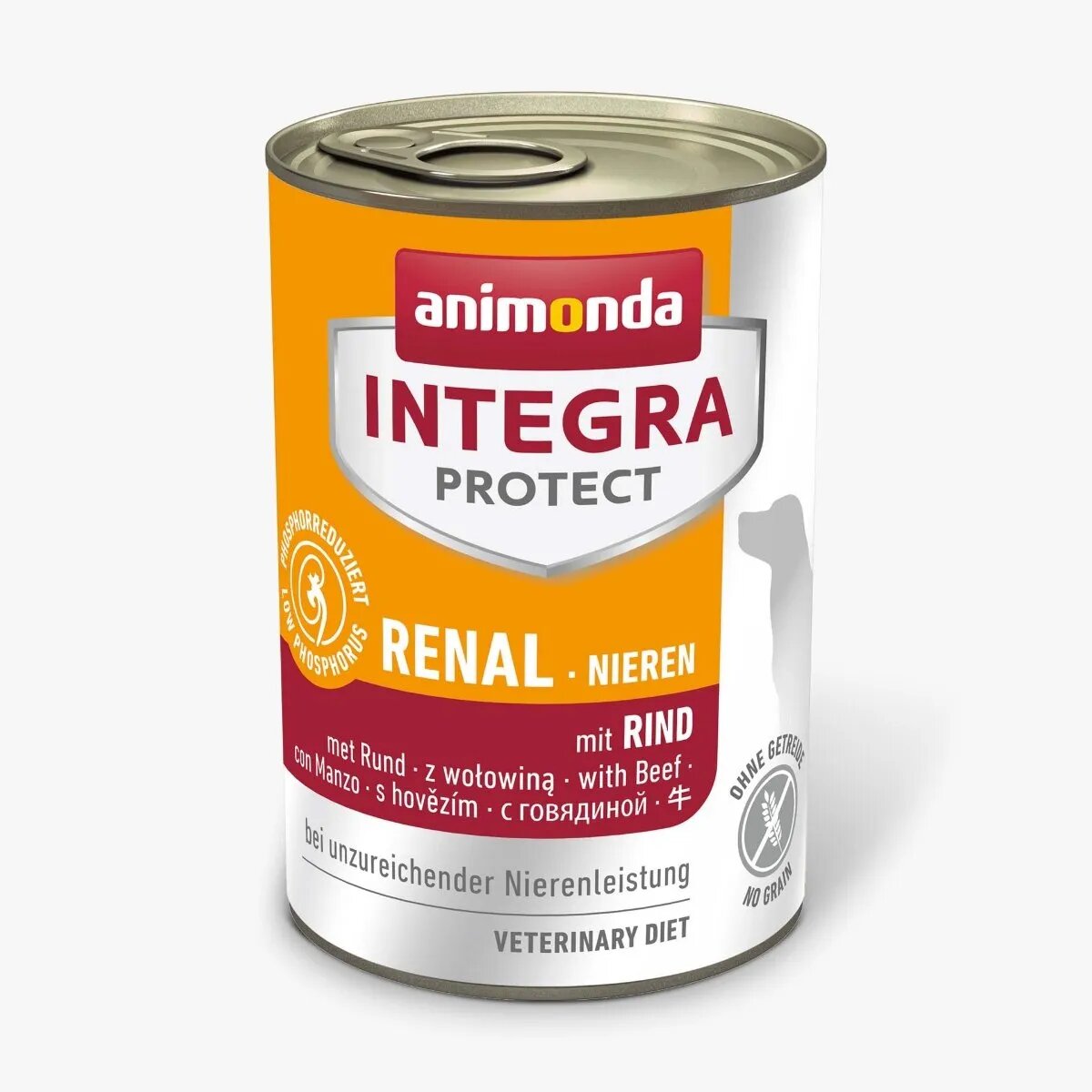 Integra Protect Renal XS-M Vită dietă veterinară conservă hrană umedă câini sistem renal (în aspic) 400g
