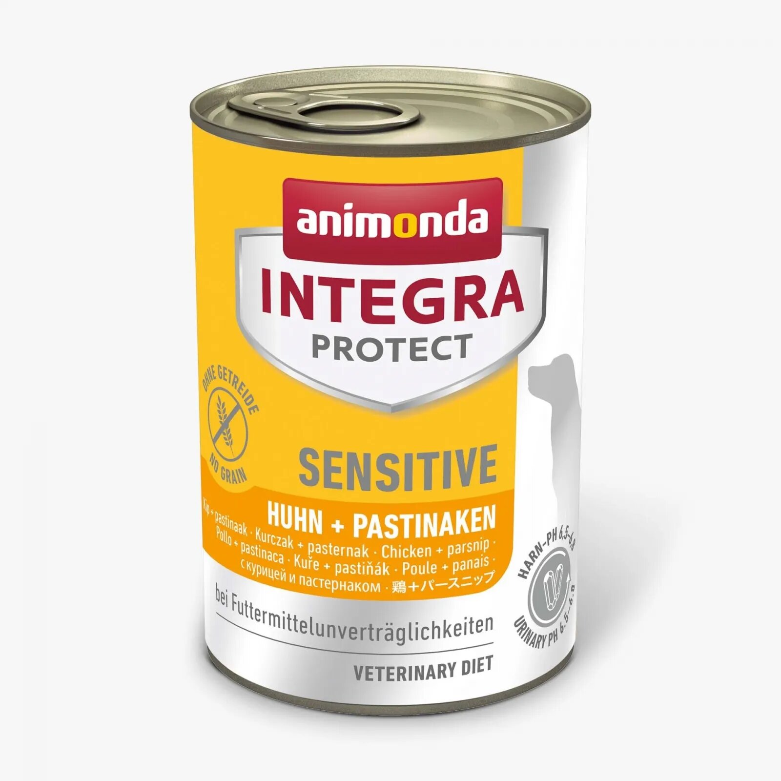 Integra Protect Sensitive XS-M Pui dietă veterinară conservă hrană umedă fără cereale câini alergii sistem digestiv (în aspic) 400g