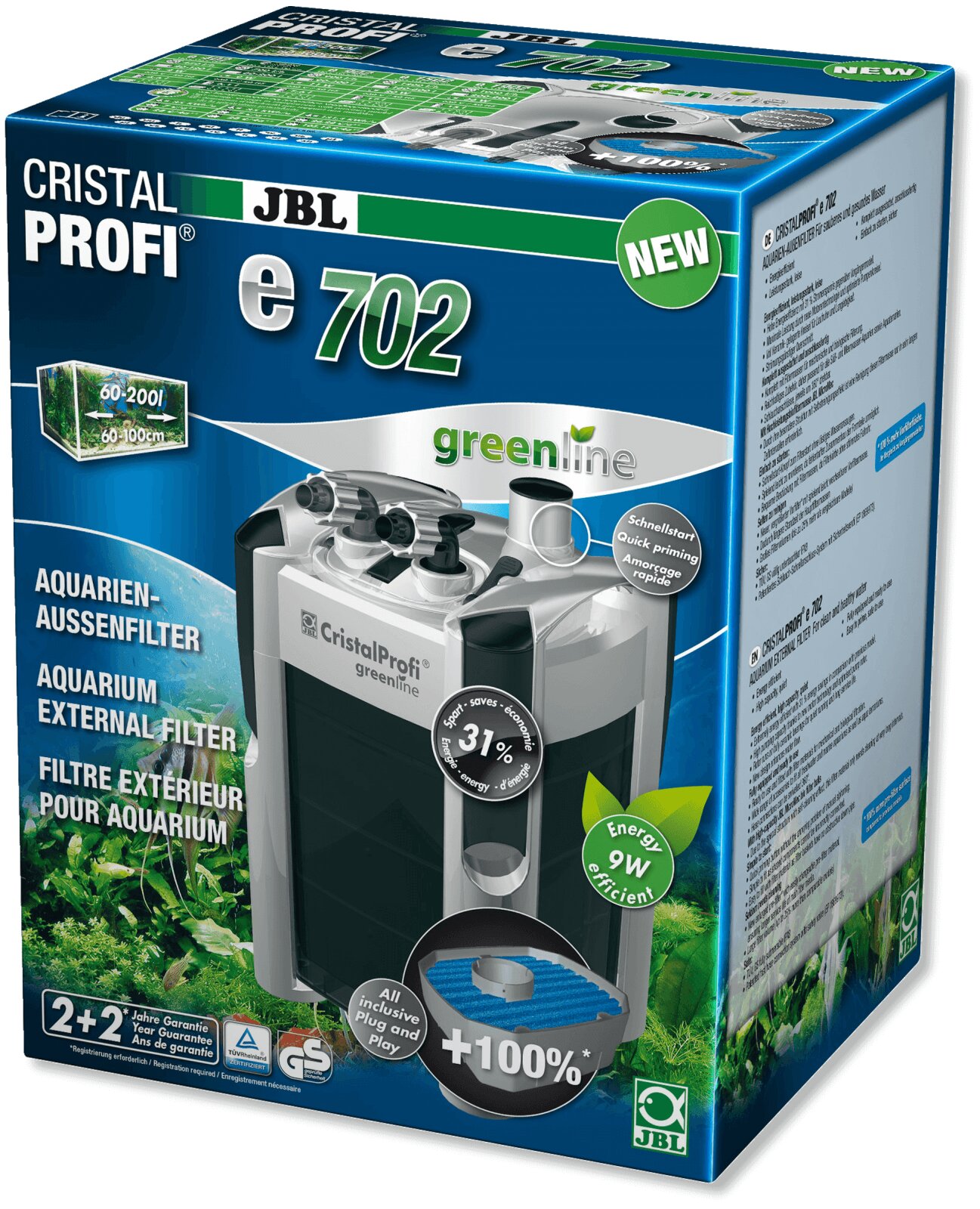 JBL CristalProfi greenline CristalProfi e702 greenline