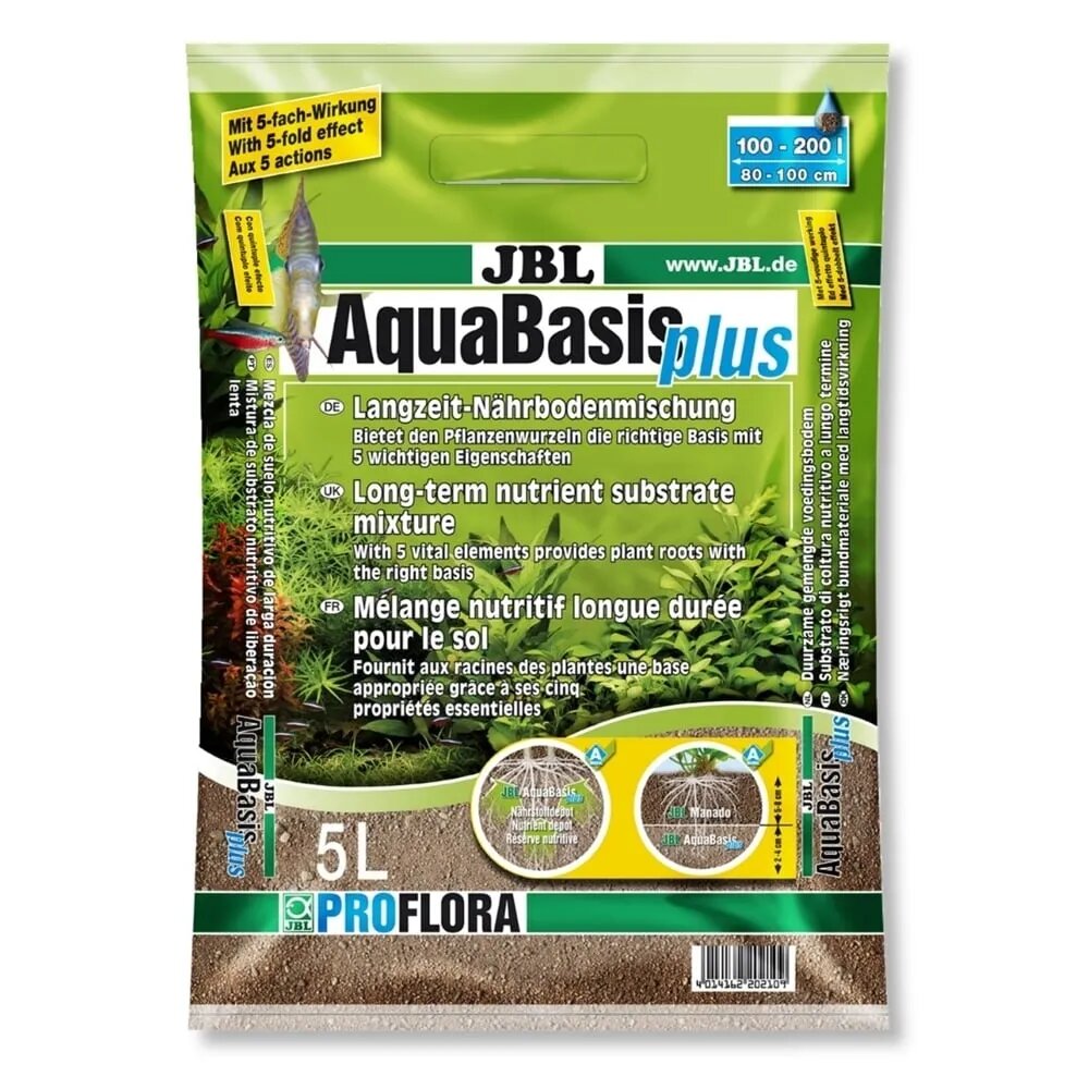 JBL Fertilizator pentru plante AquaBasis plus 5 l
