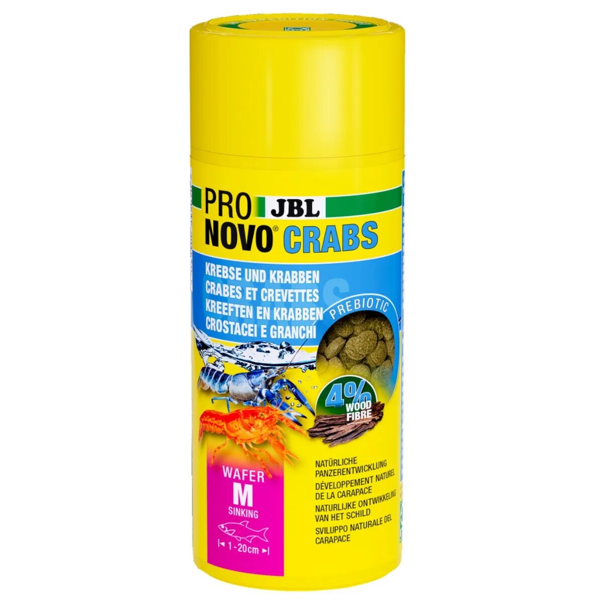 JBL Pronovo Crabs Wafer M 250ml