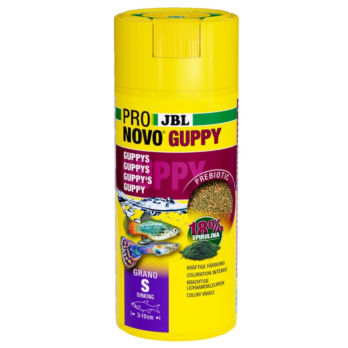 JBL Pronovo Guppy Grano S Click 250ml