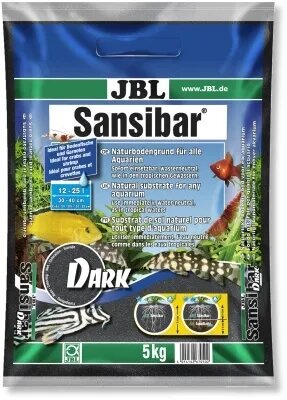 JBL Substrat negru Sansibar 5 kg