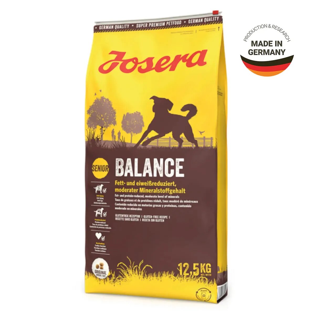 Josera Balance XS-XL Pasăre hrană uscată câini senior 12.5kg