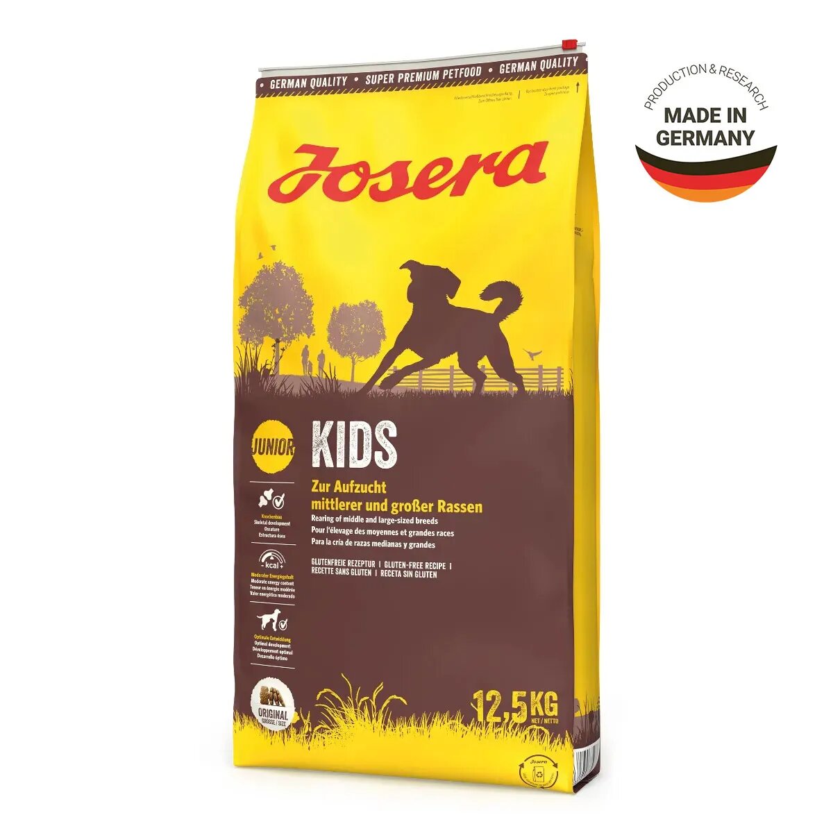 Josera Kids XS-XL Pasăre hrană uscată câini junior 12.5kg