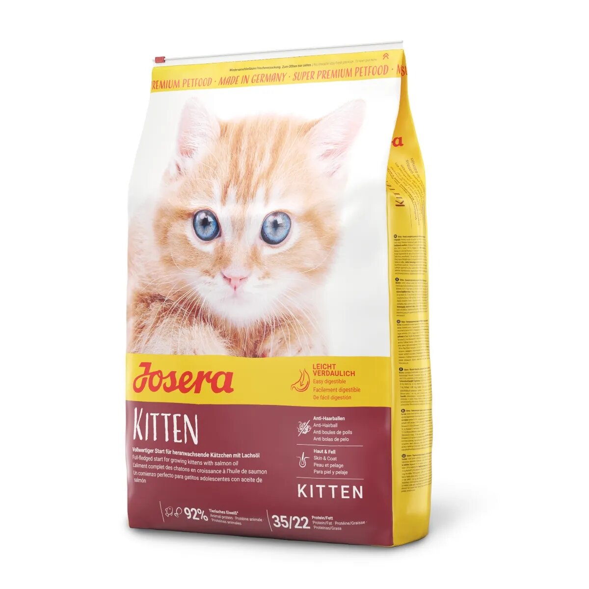 Josera Kitten Somon hrană uscata pisici junior 400g