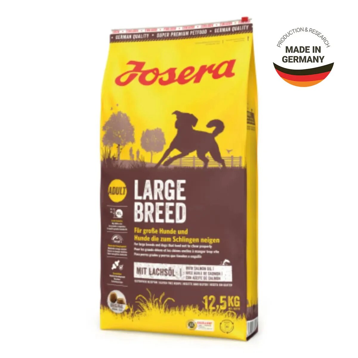 Josera Large Breed L-XL Pasăre și Somon hrană uscată câini 12.5kg