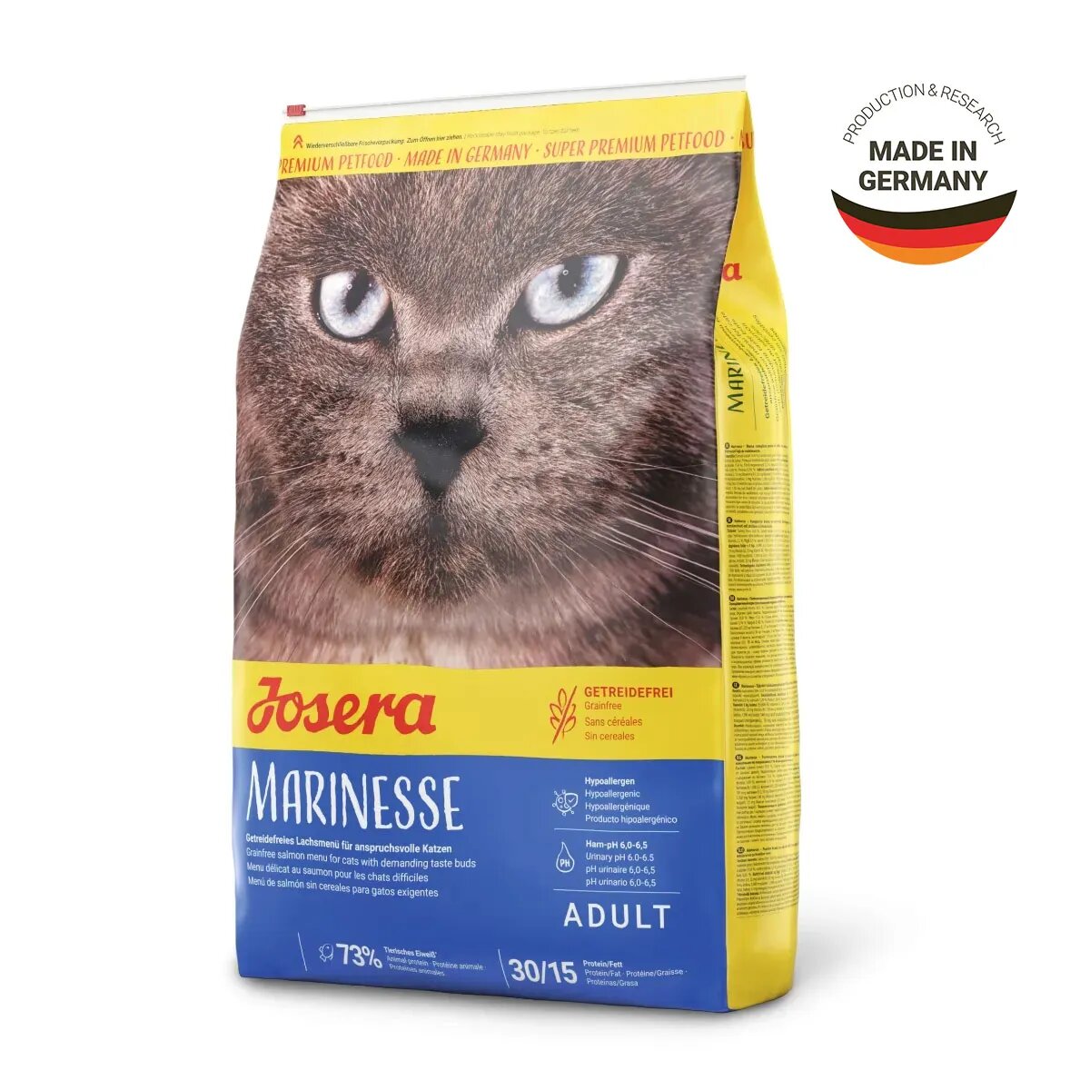 Josera Marinesse Somon hrană uscată pisici sistem digestiv & probiotice 10kg