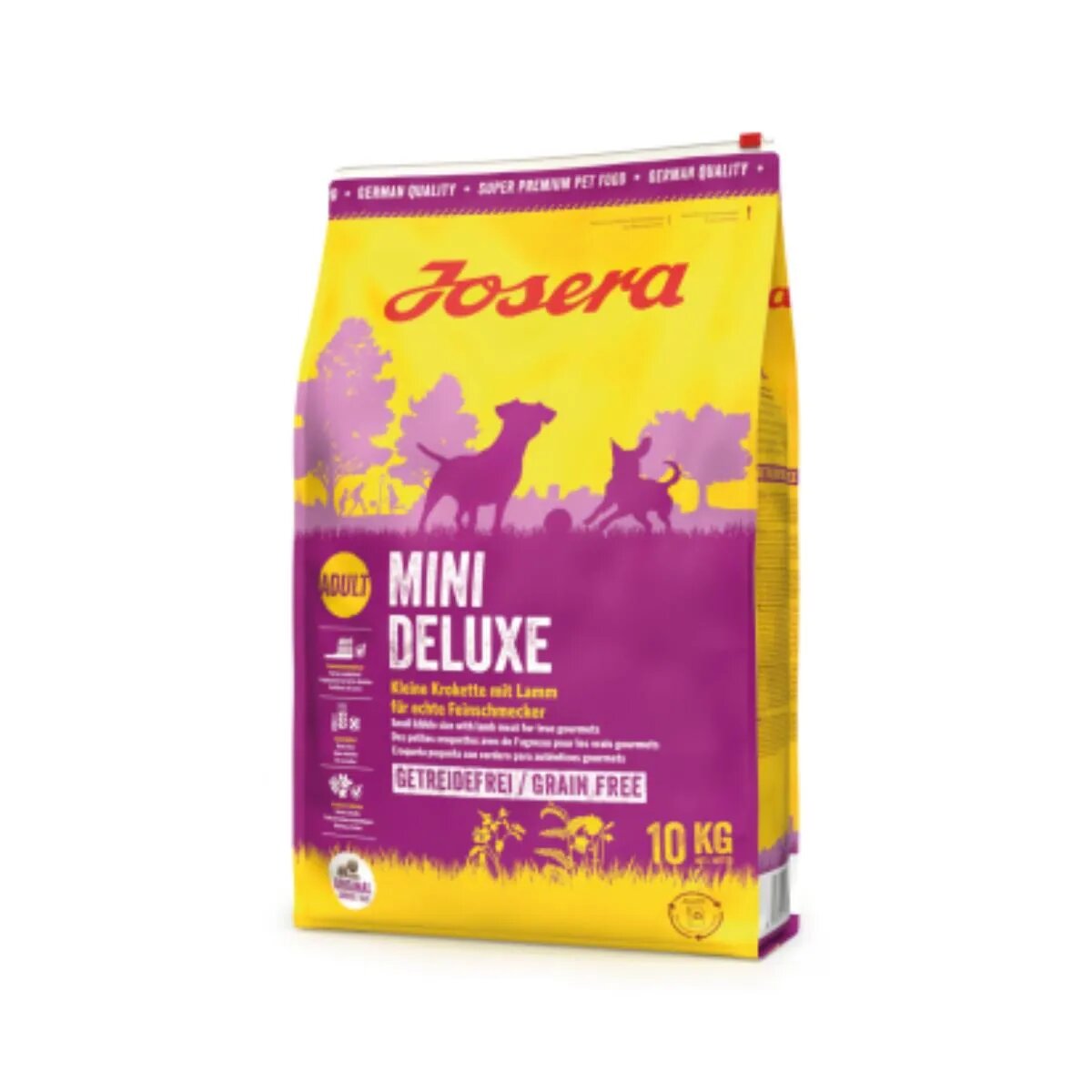Josera Mini Deluxe XS-S Miel hrană uscată fără cereale câini sensibilități dentare 10kg