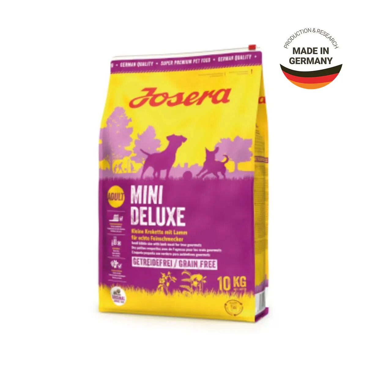 Josera Mini Deluxe XS-S Miel hrană uscată fără cereale câini sensibilități dentare 10kg